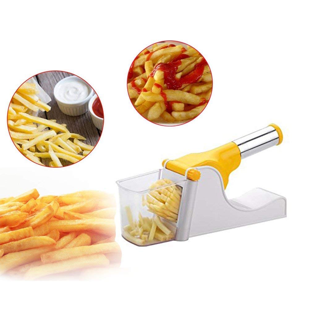 0114L French Fry Chipser / Chips Slicer / Potato Chipser /Chips Maker Machine/Potato Slicer with Container DeoDap 0114L French Fry Chipser / Chips Slicer / Potato Chipser /Chips Maker Machine/Potato Slicer with Container DeoDap
